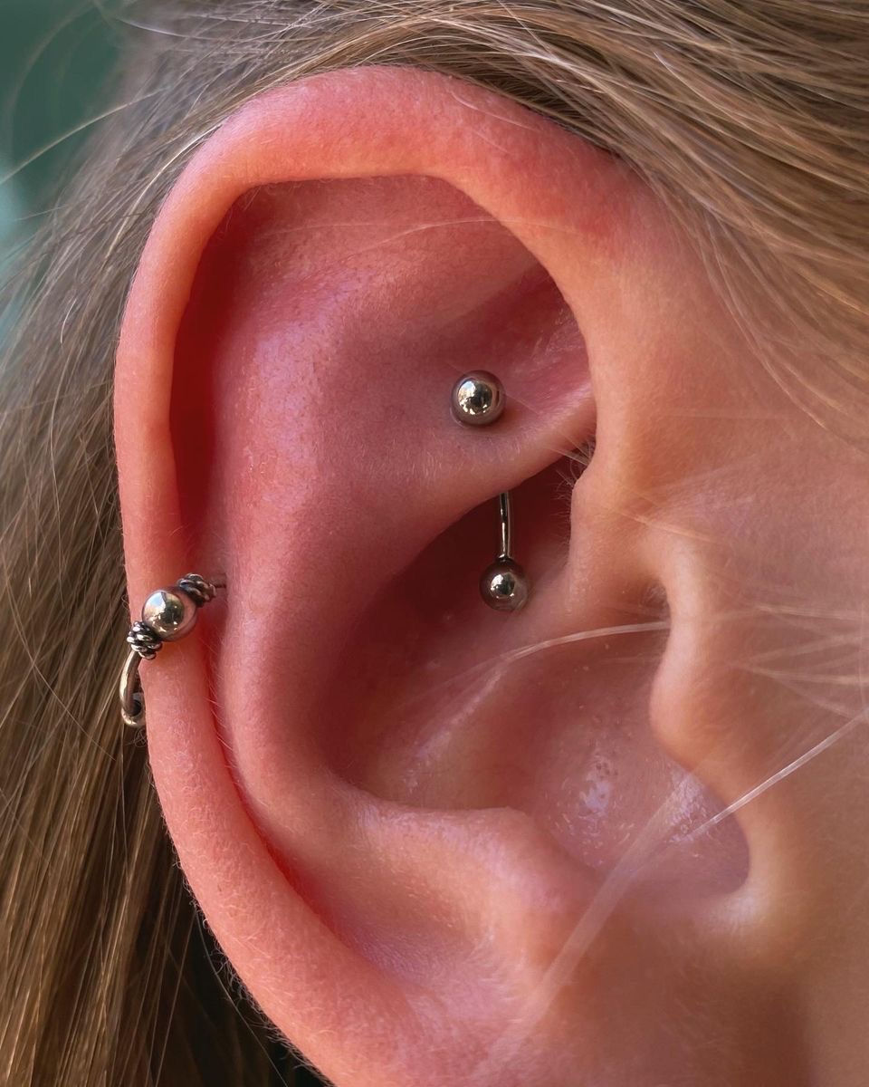 Piercing Rook en la oreja
